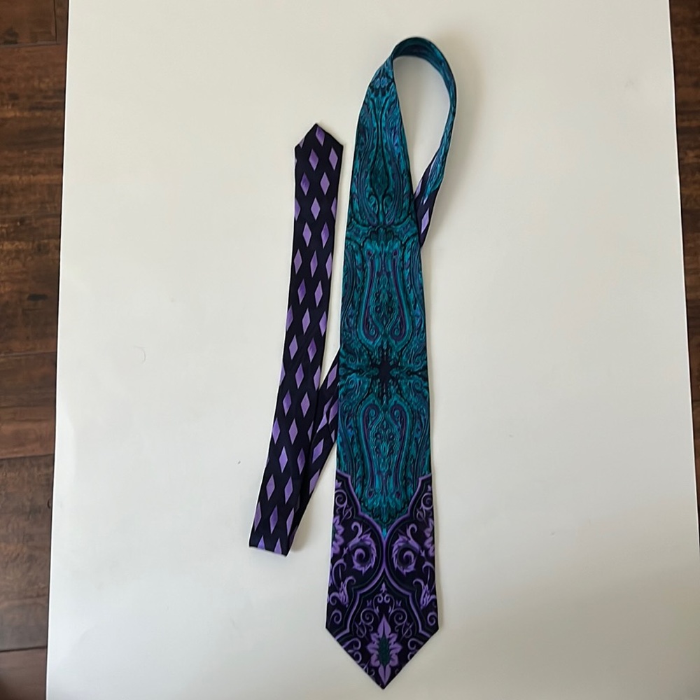 Versace V2 Vintage Silk Necktie